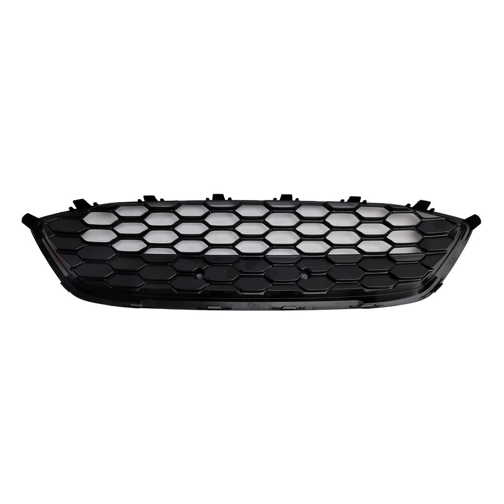 ST Stil Glänzend Schwarz Mesh Frontstoßstangengrill Passend für Ford Focus MK4 2018-2021