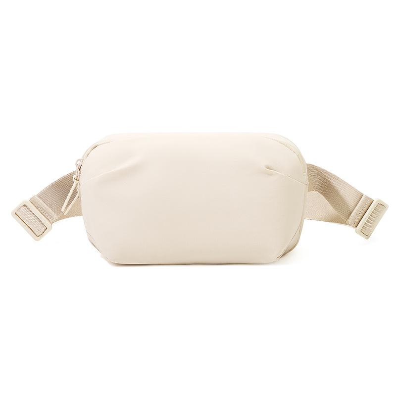

Women s Crossbody Bag Travel Chest Bag Men s Lightweight Shoulder Bag бежевий