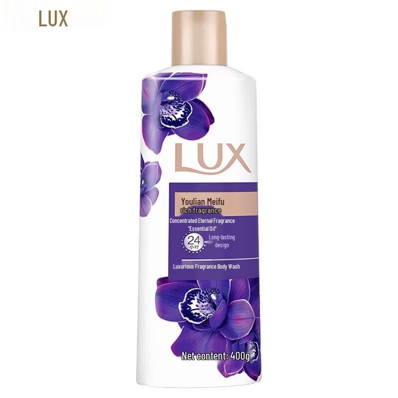 Lux Luxurious Peony Scent Shower Gel Family Pack (2x400g)