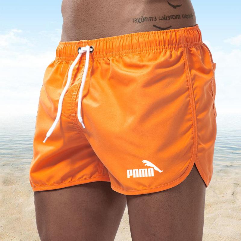 Buy Men's Beach Swimming Shorts Breathable Shorts Casual Fitness