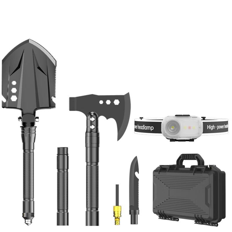 Tiejining Multi-function Engineer Shovel Axe Set