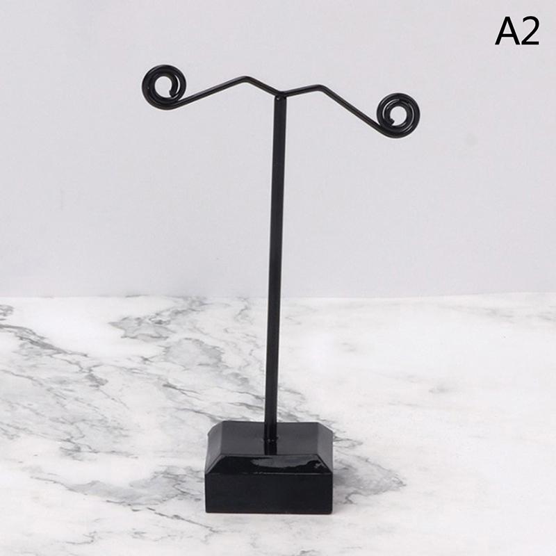 1Pc Metal Jewelry Display Stand Earrings Holder T Stand Earrings Organizer Jewelry Display Stand For Stud Dangle Hoop Earrings