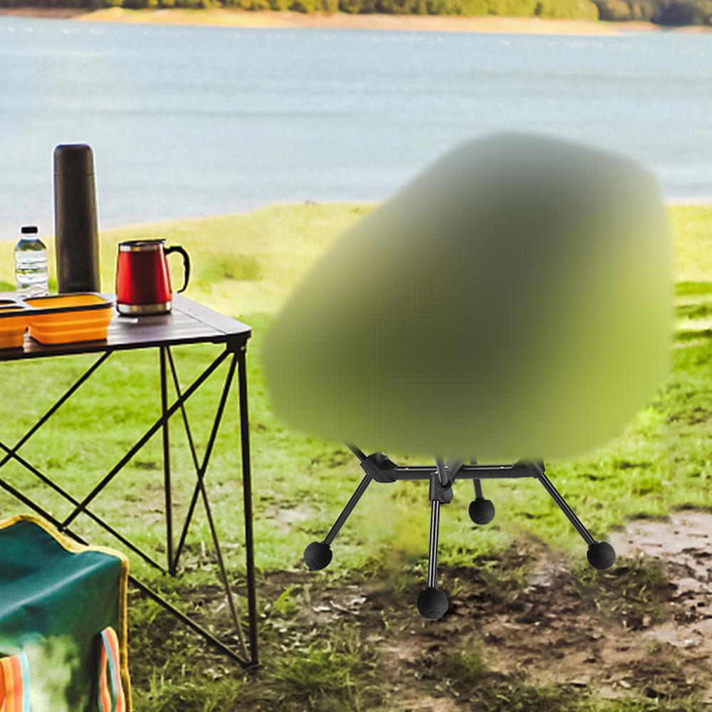 4pcs Moon Chair Foot Cover Camping Chair Foot Protectors Stabilizing Rubber Ball Feet Pad