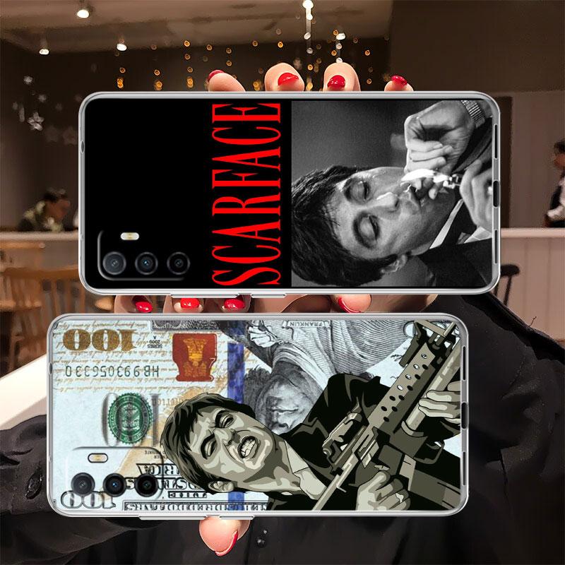 S-Scarfaces Phone Case for Motorola Moto E13 E15 E20 E22 E22I E22S E30 E32 E40 E7 E7I G Plus Power Play Stylus G22 G14