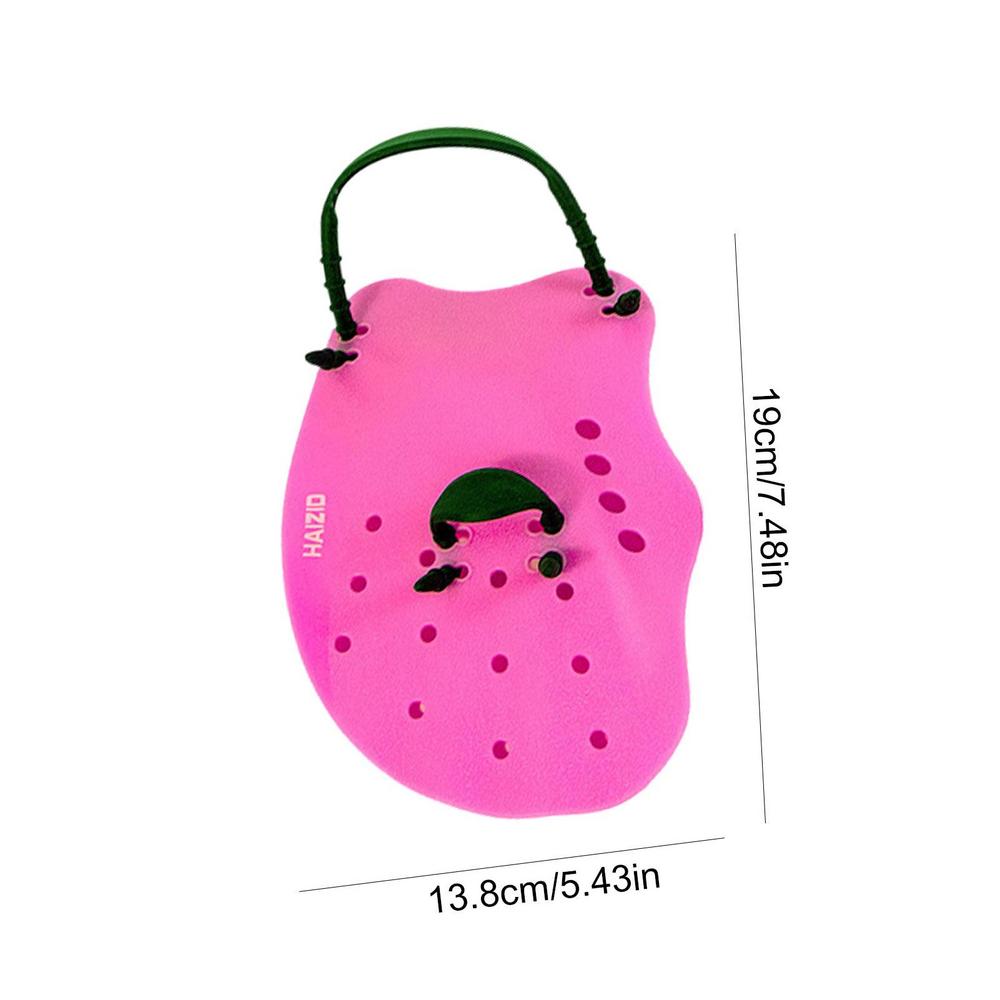 

Весла для плавания для рук, детские регулируемые силиконовые перепончатые перчатки для плавания, портативное снаряжение для плавания для взрослых с дренажными отверстиями M