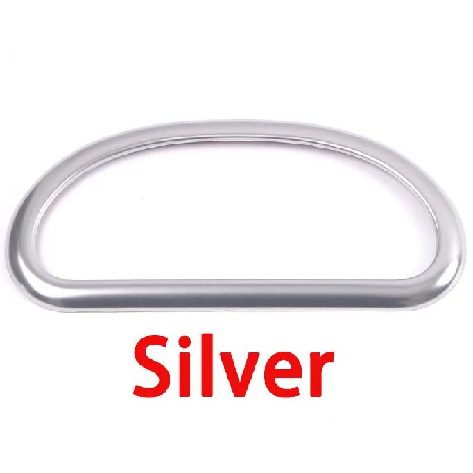 For Hyundai Custo    2024 Steel Car Rear Tailgate Trunk Door Handle Cover Trim Frame Armrest Interior Accessories Carbon fiber