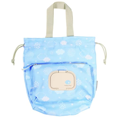 

Сумка для подгузников Skater на шнурке с карманом для салфеток HappyDays KBOPC1-A