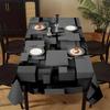 Exquisite and simple geometric pattern tablecloth - suitable for picnics and campingXY