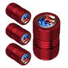 Reifenventilkappen, Ventilschaftkappen, Reifenkappen 4er-Pack Reifenventilkappen |