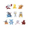 Digitalisiertes Digimon Vmon Agumon Gabumon Greymon Figurenset Sammlerspielzeug