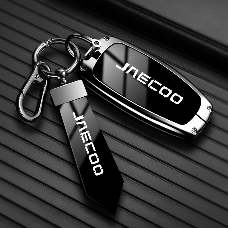 Zinc Alloy Car Smart Remote Key Case Cover Shell for JAECOO J7 J8 Chery Car Key Cover Ai Ruizhe TIGGo 8PRO OMODA 5 Accessories
