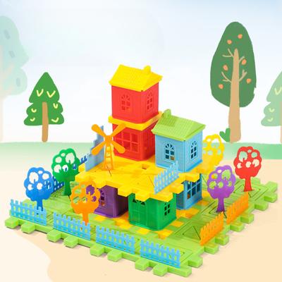 Kinder Große Partikel Multi-funktionale Aufklärung Bausteine Baby Puzzle Montage Jungen Intelligenz Mädchen