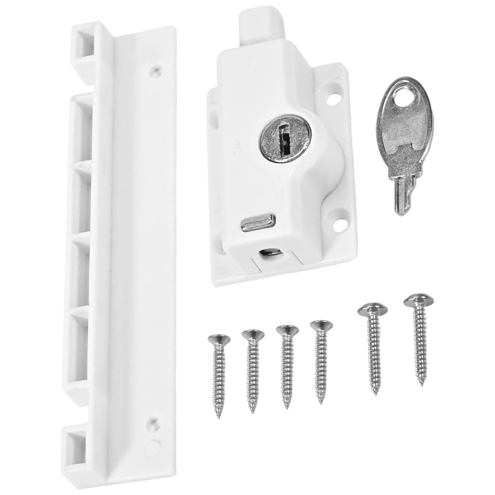 

Pack of 1 Adjustable Window Restrictors With Portable Designs High Strength for Home Security and Ventilation Control