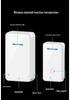 Wireless Smart Doorbell with Generator and Plug-in, Long-Range Remote Control, Elderly Call Button for Home Use