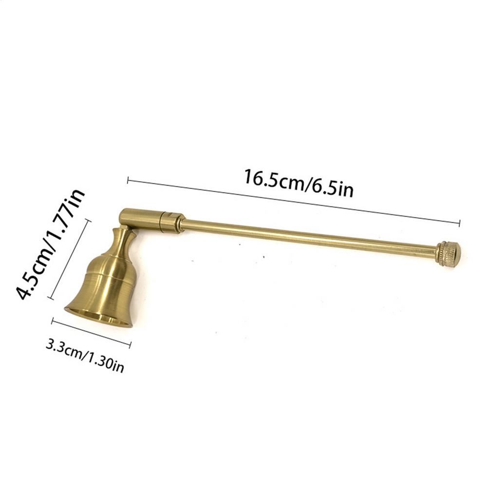 Candle Snuffer Candle Extinguisher Long Handle Candle Accessory Metal Wick Flame Snuffer Wick Snuffer Home Decor Gift