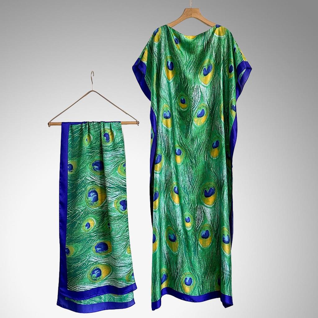 Middle Eastern Style Loose Long Dress Abaya for Women