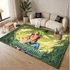 Custom Name Crystal Velvet Rug,Billie Eilish Comfortable Anti Slip Floor Mat For Room Decoration