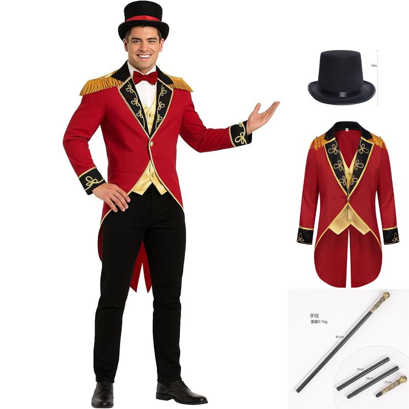 Medieval Clothing for Men Retro Stand