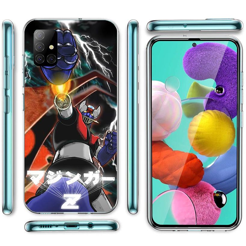 Manga Mazinger Z Anime Phone Case For Samsung Galaxy A52 A32 A22 A12 A51 A31 A50S A30S A20S A10S Note 20 Ultra 10 Plus S10 A72 A