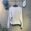 C S In The Room Round neCk Long Sleeve T ShirT rabbiT prInT 2 ColorS