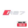 RS3 RS4 RS5 RS6 RS7 RS8 Logo Car ABS Emblem Body Tail Trunk Decoration Sticker Accessories For Audi A1 A2 A3 A4 A5 A6 A7 A8 RS S