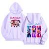 Children's Long-sleeved Loose Pullover Fashionable Hooded Sweatshirt