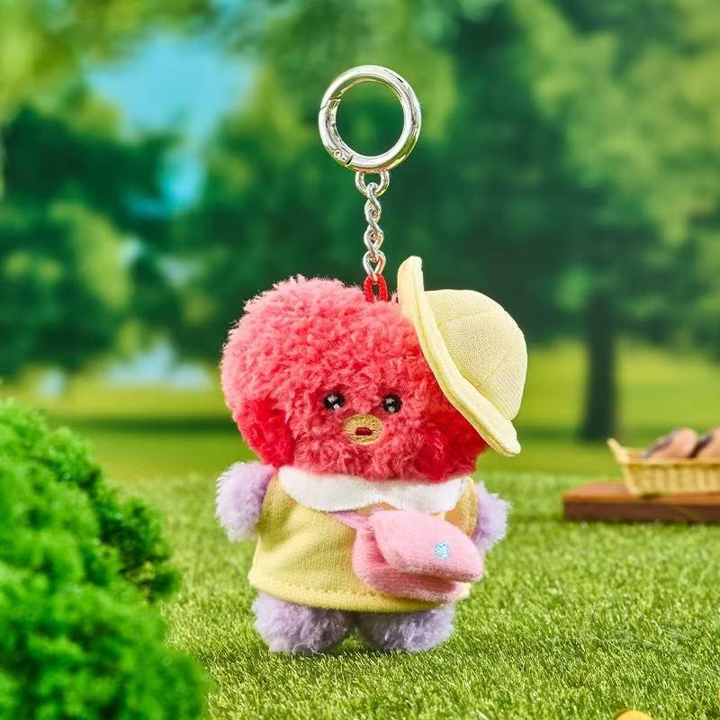 Anime Cartoon Chimmy Cooky Spring Tour Series Plush Toys Fashion New Plush Doll Backpack Keychain Accessories Girl Gifts