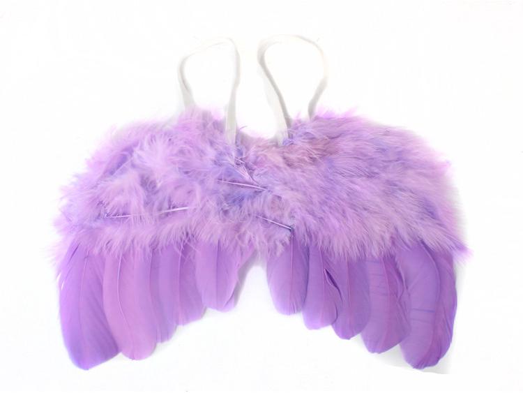 Europäische & Amerikanische Engelsfederflügel Kostüm für Babyfotografie