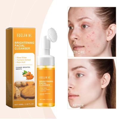EELHOE Turmeric Pore-Tightening Facial Cleanser Cleans Facial Oil and Moisturizes Skin Without Tightening Facial Cleanser