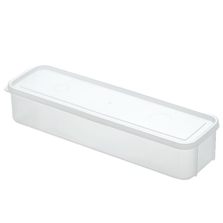 Rectangular Plastic Noodle Storage Box with Lid - Food Preservation Container for Kitchen