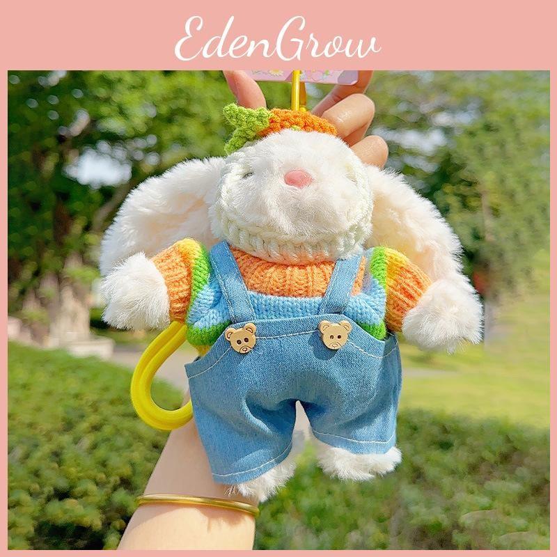 Lop Strap Ear Pants Cartoon Plush Pendant Keychain For Kids And Teen Accessories
