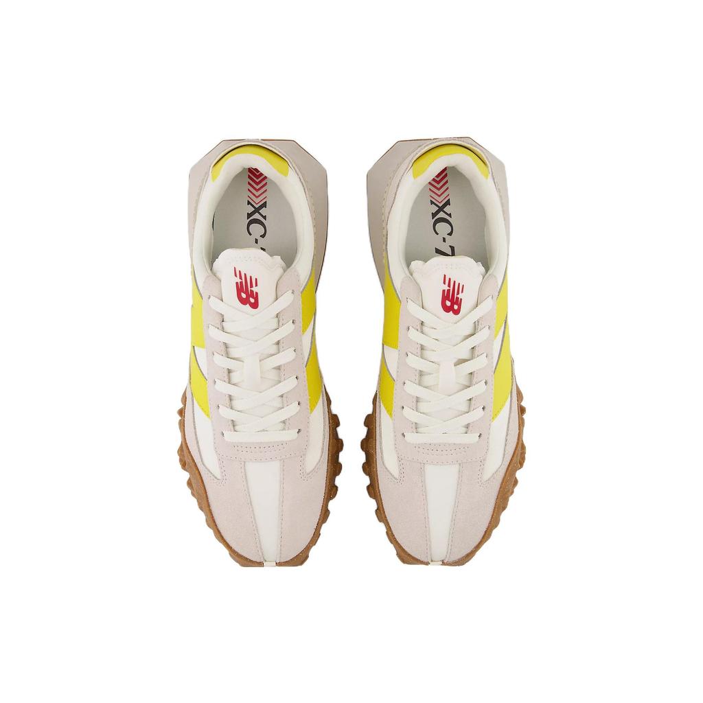 New Balance XC-72 Sea Salt Honeycomb Unisex Sneakers Cream Team-Red UXC72VC