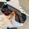 Metal Rim Square Sunglasses For Men Women With Uv400 Protection For Outdoor Fashion And Driving
