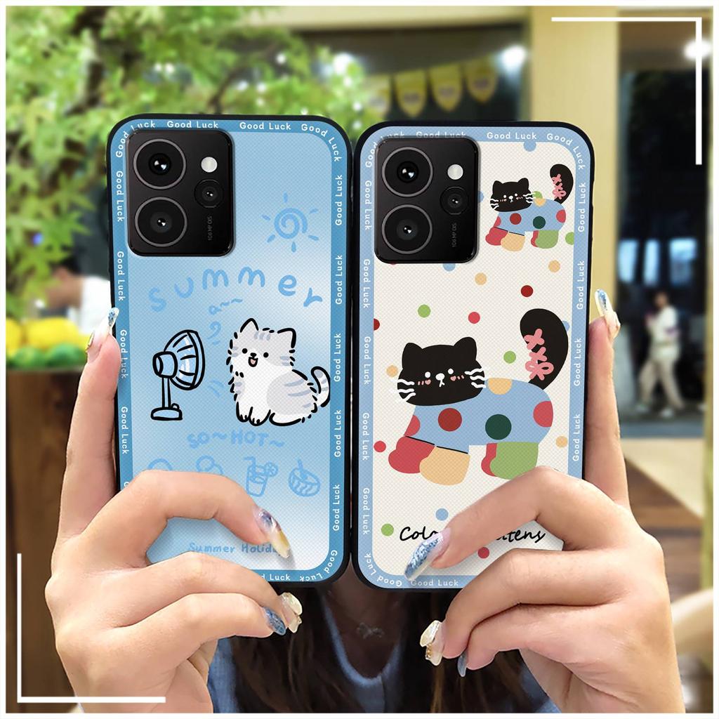 Dirt-resistant Cute Phone Case For Nokia HMD Skyline Durable Back Cover Shockproof Graffiti Fashion Design TPU Soft Case