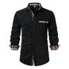 Men's Casual Outdoor Collared Corduroy Long-Sleeve Shirt