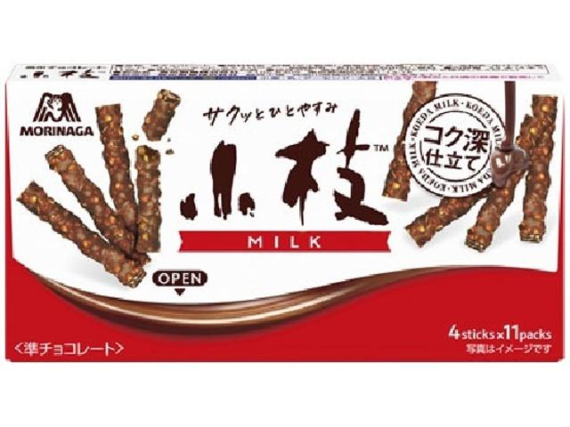 Morinaga Koeda Milk шоколадные палочки, 44 шт