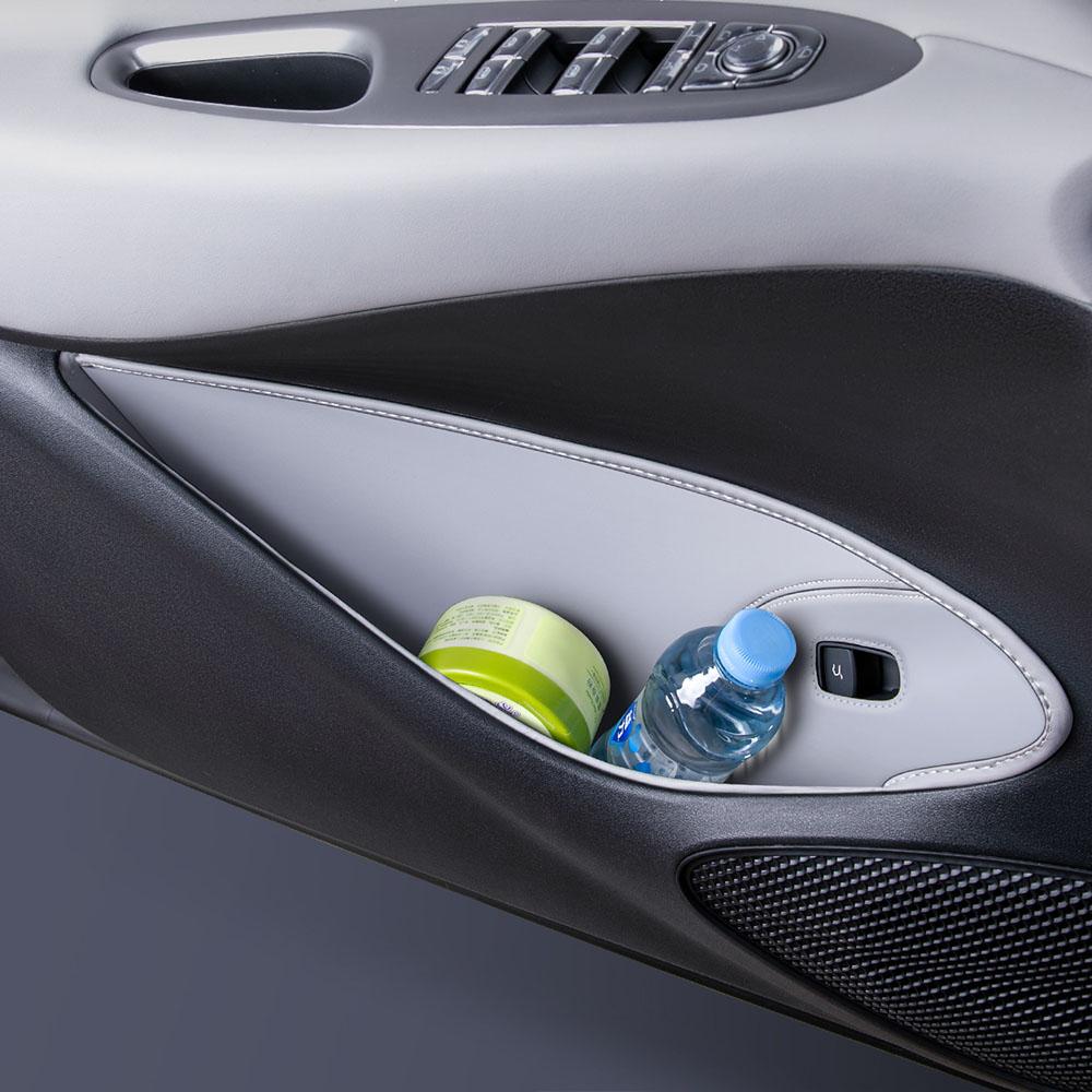 For BYD Sea Lion 06 DM-I/EV Car Door Storage Pockets Leather Storage Boxes Door Slot Pads And Modification Interior Supplies