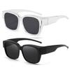 Paquete de 2 Gafas de Sol Polarizadas Fit Over para Hombres Mujeres, Gafas de Sol de Moda para Usar Sobre Gafas, Gafas con Protección UV