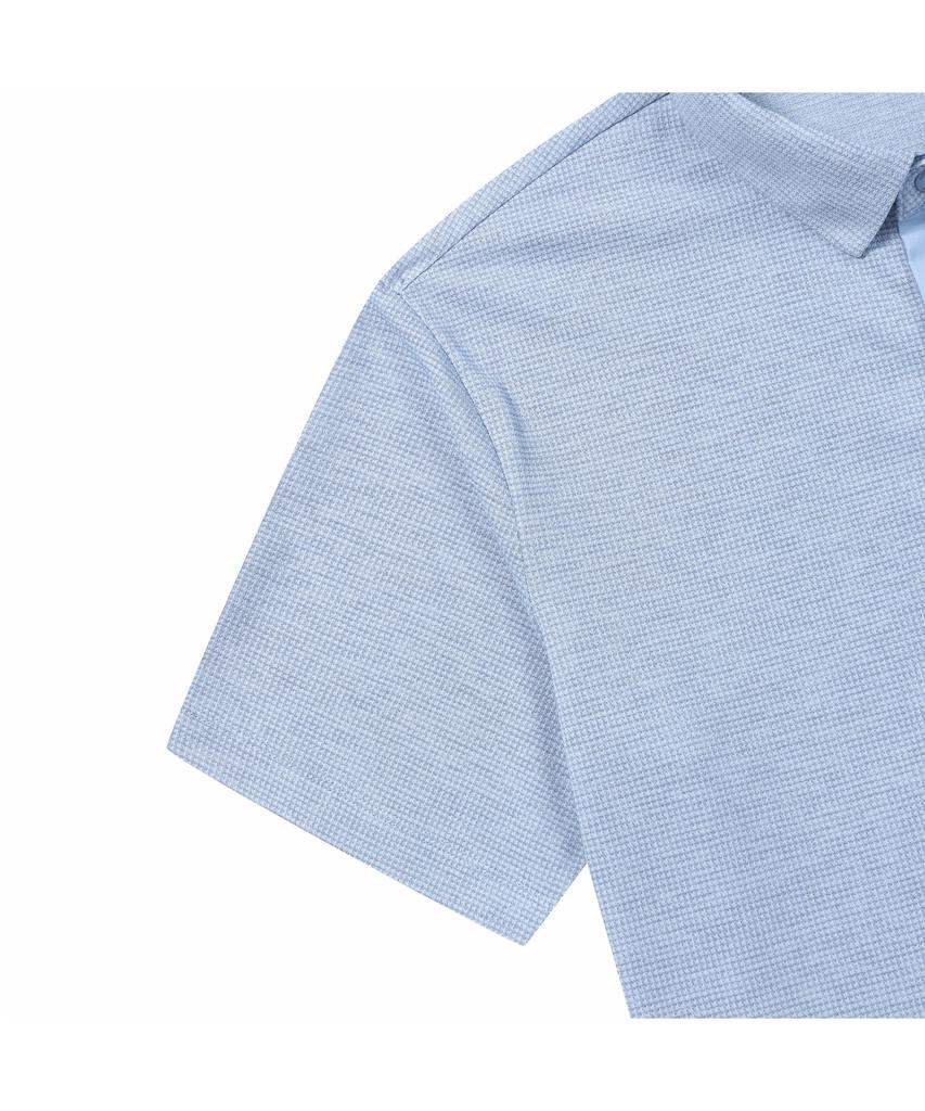 BRENTWOOD [Life Performance] Knitting Polo Neck T-Shirt Brtam26001Bux