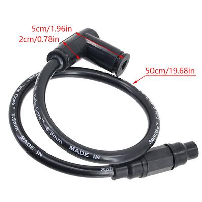 Motorcycle High Quality Silicone Rubber Lgnition Coil Spark Plug Iridium Power Cable For Off-road Motorcycle
