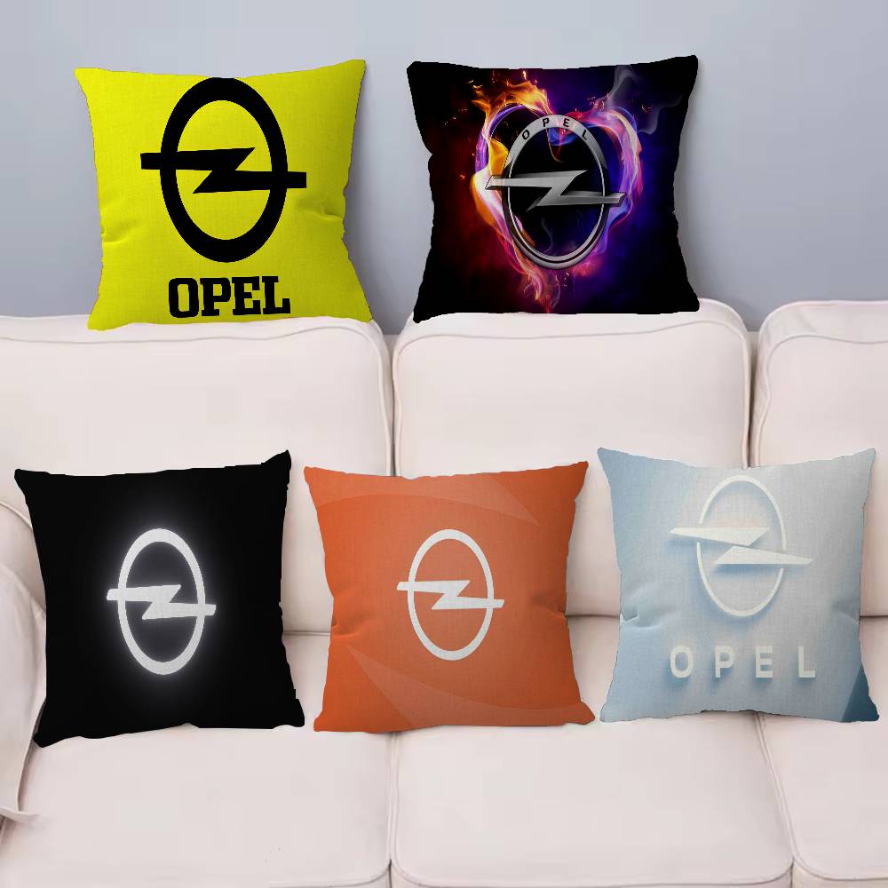 O-OPEL LOGO povlak na polštář potah na sedací polštář dekorace do pokoje dětský dárek