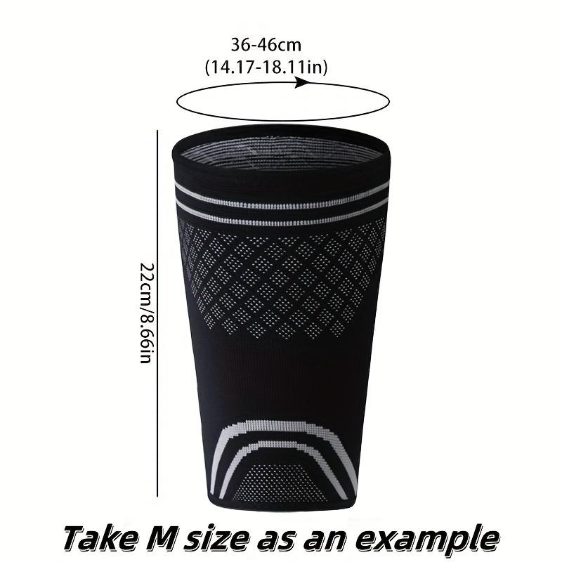 1pc Thigh Compression Sleeve Non-Slip Running Basketball Upper Leg Protection Brace Breathable Football Thigh Support Brace