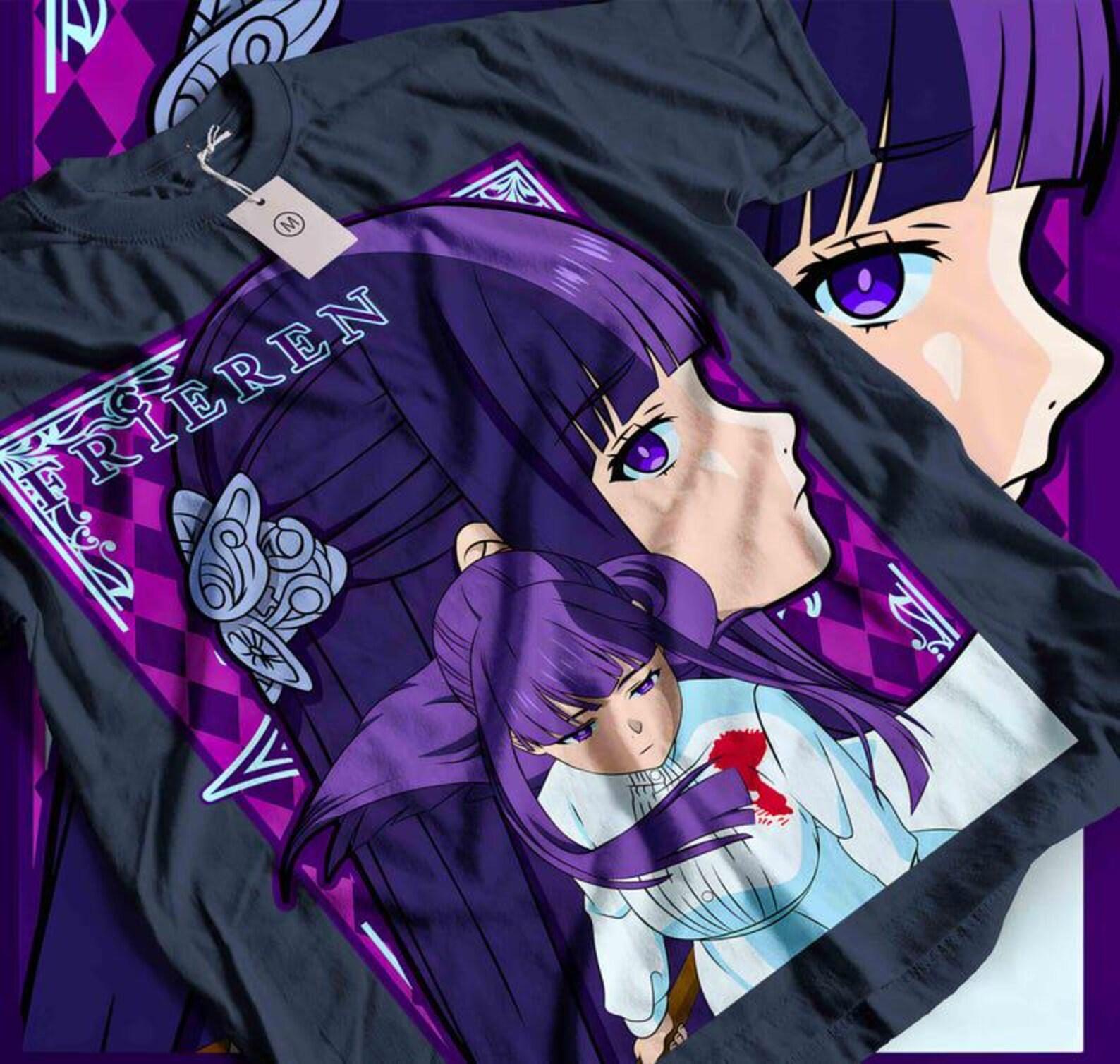 RETRO Frieren T-Shirt, Frieren Vintage Shirt, Frieren T-Shirt Fan, Frieren T-Shirt, Otaku T-Shirt, anime shirt, manga comic tee 3XL