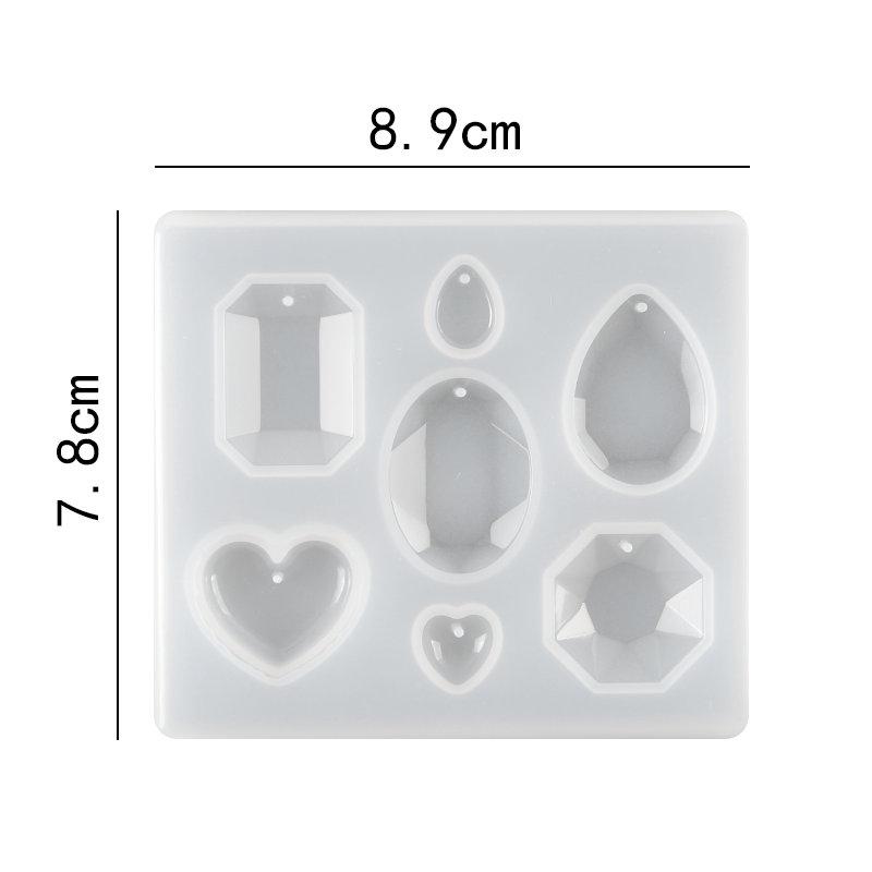 30 Stile Silikon Ohrring Anhänger Silikon Harz Formen Schmuckherstellung Gießform für DIY UV Harz Epoxid Anhänger Basteln Handgemacht