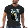 Cosmic Silver T-Shirt Surfer New Edition Animal Prinfor Boys Funnys Plus Size Tops Mens Big and Tall T Shirts Oversized Summer