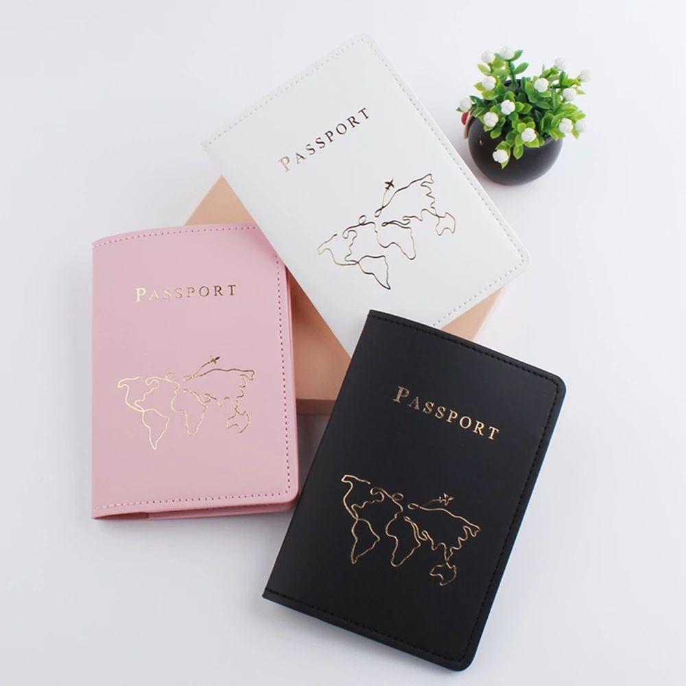

Дорожные принадлежности из искусственной кожи Mr & Mrs Passport ID Case Чемодан Этикетка Пакет карт Багажная бирка
