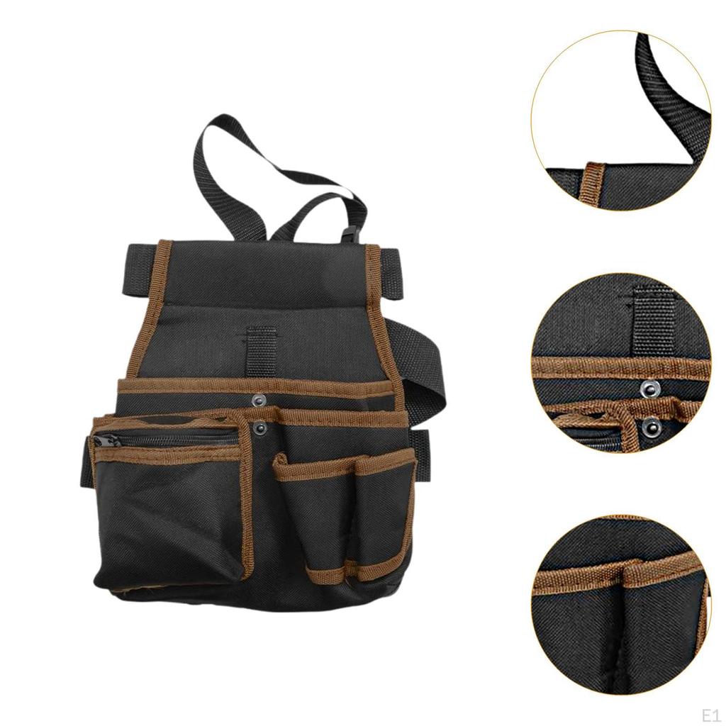 Sac à outils de taille pour jardiniers avec organisateur et pochette de ceinture utilitaire Outils à main