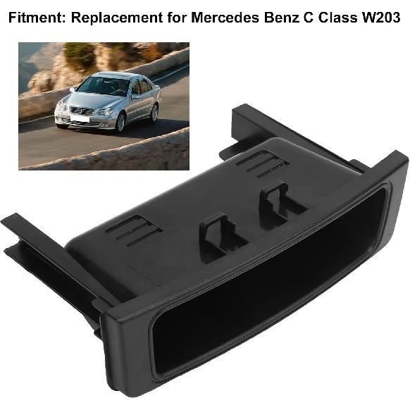 Center Console Organizer Tray, Armrest Secondary Storage Box Center Console Storage Tray 20368302917C45 Compatible with C Class W203