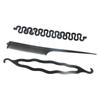 Roller Weave Hair Clip Hairstyling Tool Bun Maker Pull-through Hair Needle Hair Dispenser Hair Braider Kit Hair Braiding Tools
