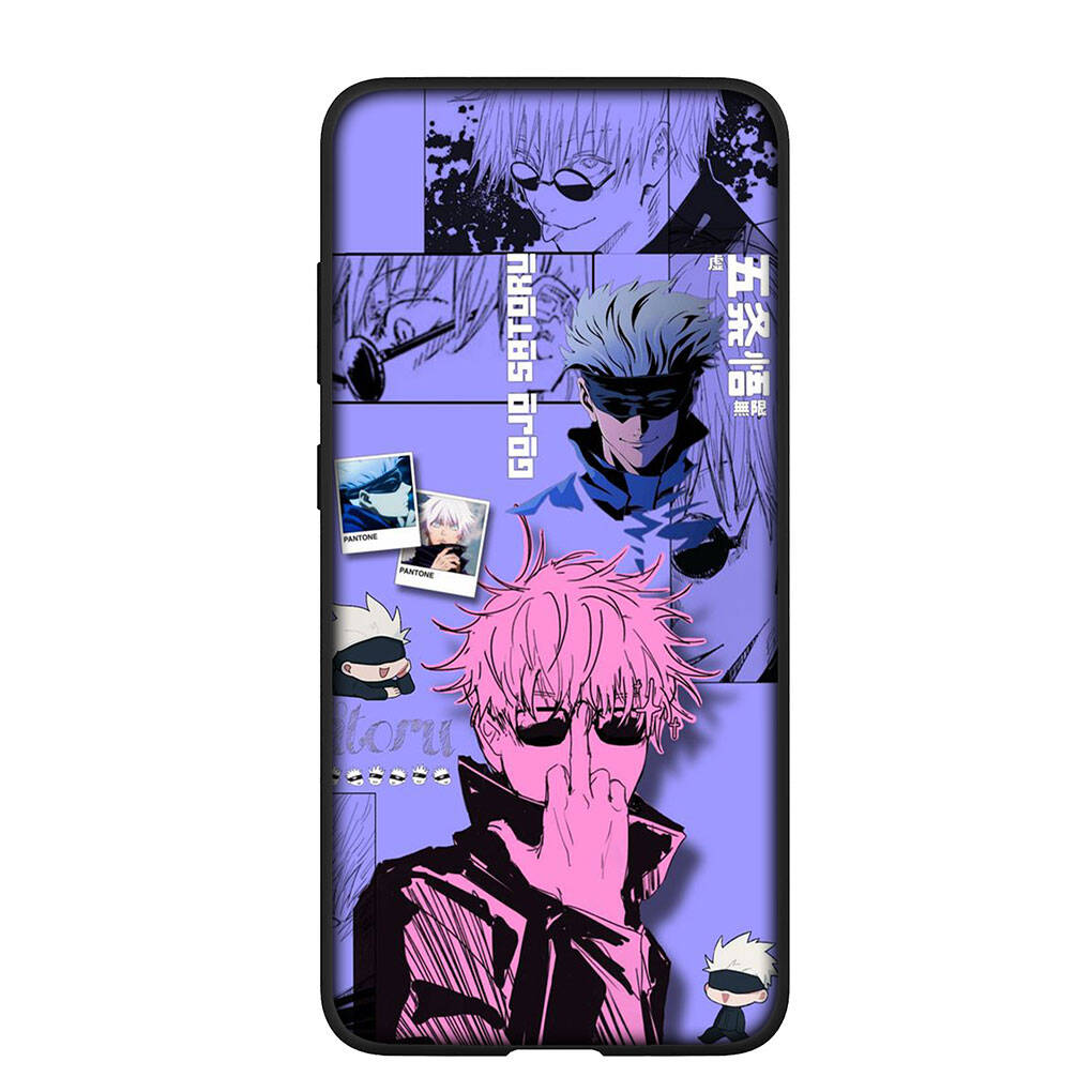 Phone Case for iPhone 17 16 15 Plus X Huawei P30 P20 Lite Redmi Note 14 12 11 13 Pro Max OPPO A60 A80 A40 A18 Cartoon Gojo Satoru Jujutsu Kaisen Cover
